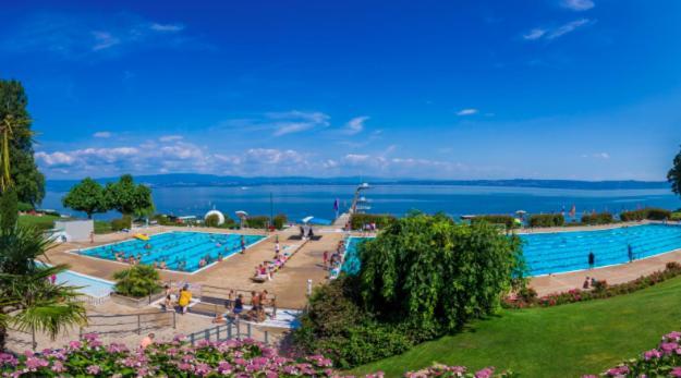 Maison Time Break Jacuzzi - 4 Etoiles Thonon-les-Bains Ngoại thất bức ảnh